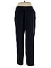 Ann Taylor 100% Polyester Solid Blue Casual Pants Size 6 - photo 2