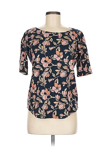 Ann Taylor LOFT 3/4 Sleeve T-Shirt (view 1)