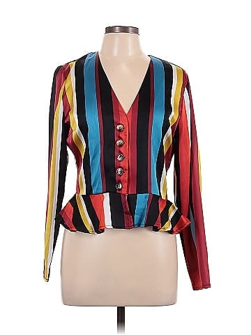 Missguided Long Sleeve Blouse (view 1)