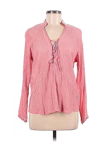 Buckle Black Long Sleeve Blouse (view 1)