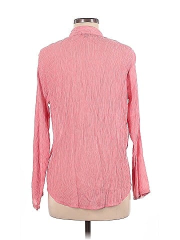 Buckle Black Long Sleeve Blouse (view 2)