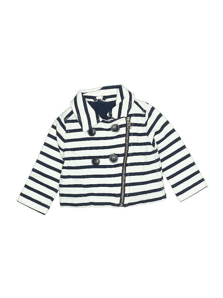 Baby Gap Stripes White Jacket Size 12-18 mo - photo 1