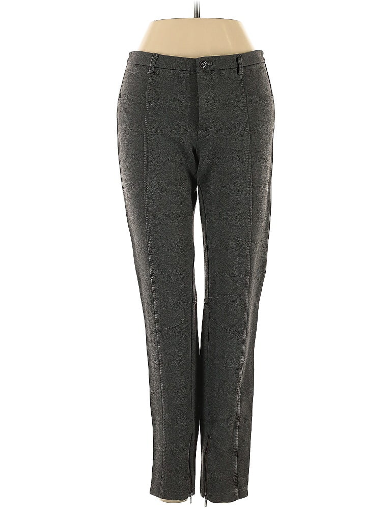 ATM Chevron-herringbone Gray Dress Pants Size 0 - photo 1
