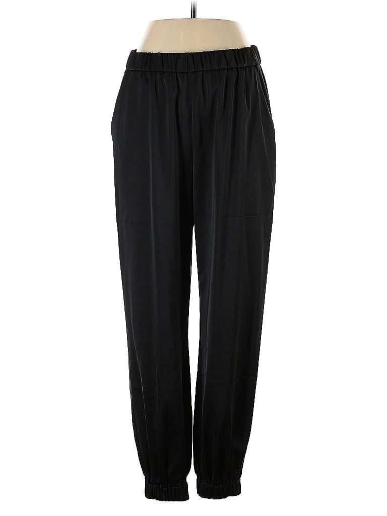 The Drop Solid Black Casual Pants Size M - photo 1