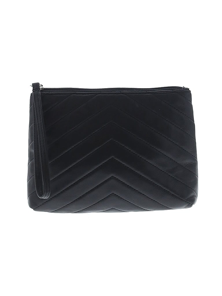 Unbranded Chevron-herringbone Black Wristlet One size - photo 1