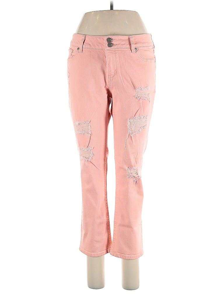 Soho Hearts Pink Jeans Size 10 - photo 1