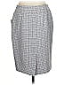 Le Suit 100% Polyester Houndstooth Gray Casual Skirt Size 4 - photo 2