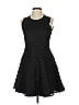 Belstaff 100% Polyester Solid Black Casual Dress Size EU (IT) 40 / US 4 - photo 1