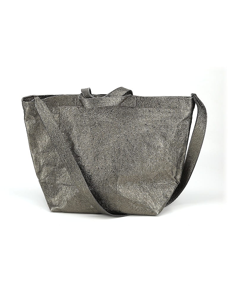 Assorted Brands Metallic Gray Brown Tote One size - photo 1