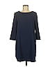 BB Dakota 100% Polyester Solid Blue Casual Dress Size M - photo 1