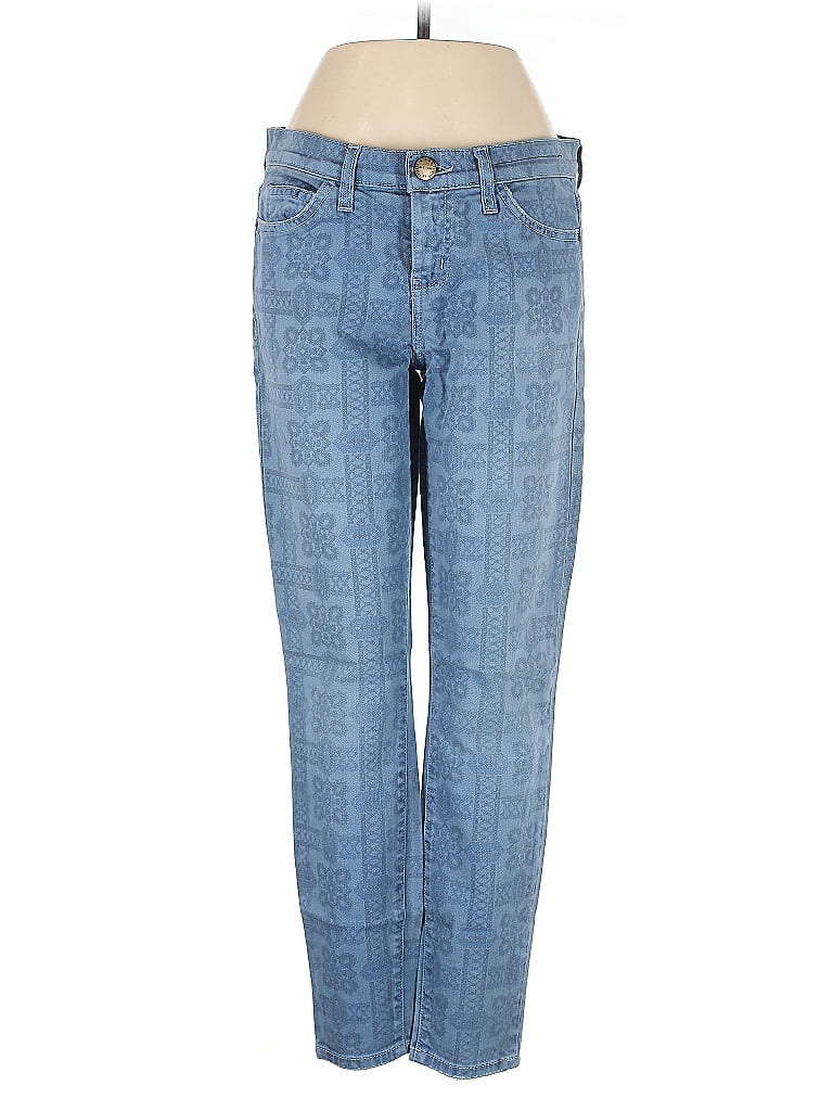 Pre-owned Current Elliott Jeans In Blue