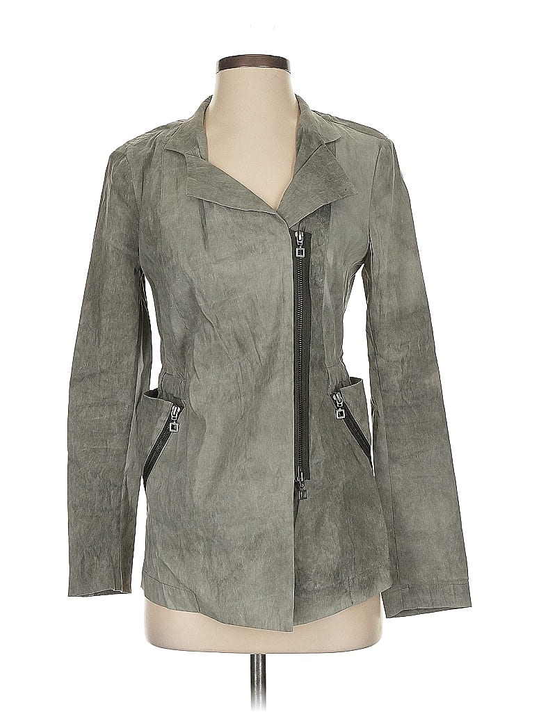 Click to view more detailed imagery on our partner's website Pre-owned Sarah Pacini Jacket In Gray