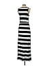Marc New York Andrew Marc Stripes Gray Casual Dress Size S - photo 2