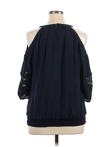 New York & Company 3/4 Sleeve Blouse (view 2)