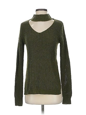 Planet Gold Turtleneck Sweater (view 1)