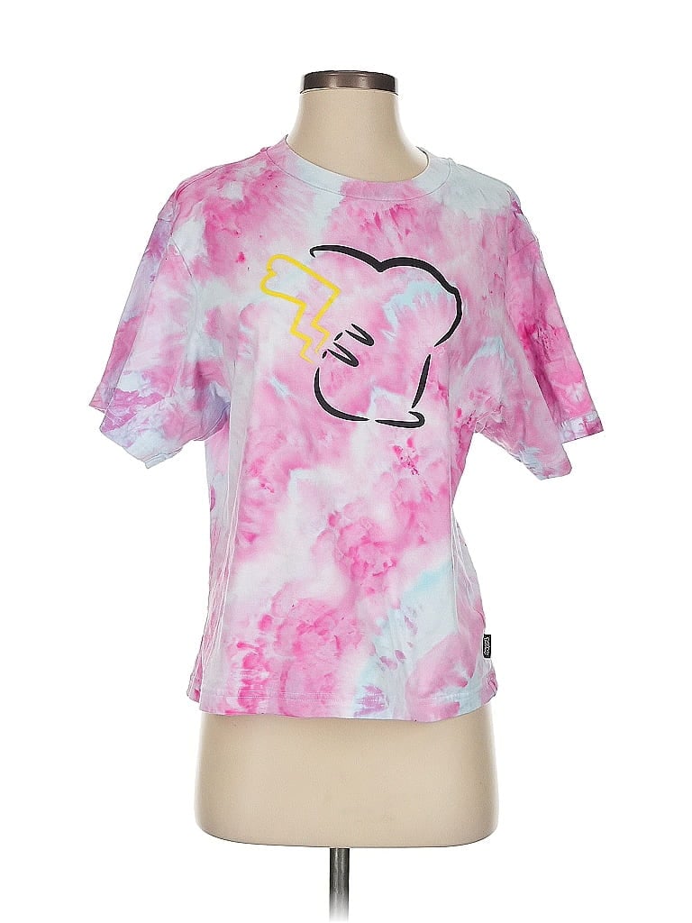 UT for Uniqlo 100% Cotton Tie-dye Pink Short Sleeve T-Shirt Size XS - photo 1