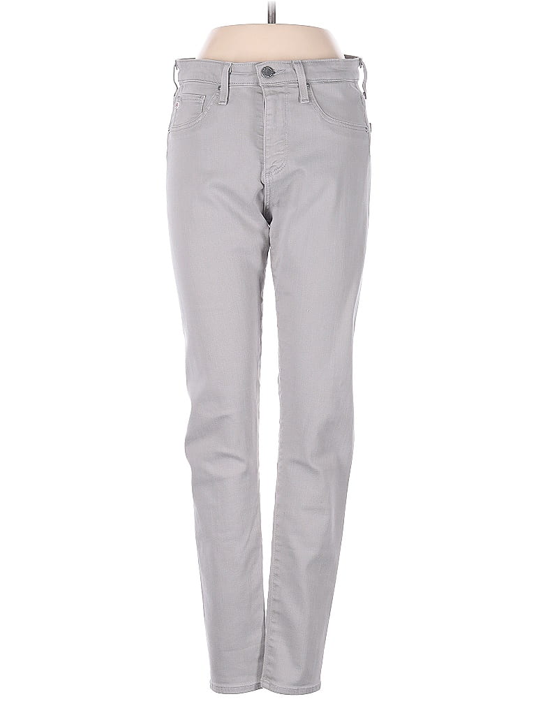 Adriano Goldschmied Solid Gray Jeans Size 27 waist - photo 1