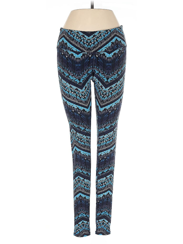 Alo Yoga Print Blue Leggings Size S - photo 1