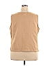 A.K.C. 100% Polyester Tan Sleeveless Top Size 2X - photo 2