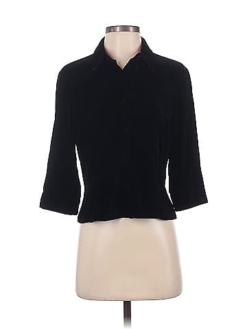 Ann Taylor 3/4 Sleeve Button-Down Shirt (view 1)