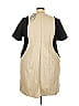 Jessica London 100% Leather Tan Casual Dress Size 24 - photo 2