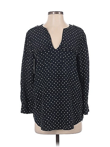 Joie Long Sleeve Silk Top (view 1)