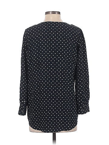 Joie Long Sleeve Silk Top (view 2)