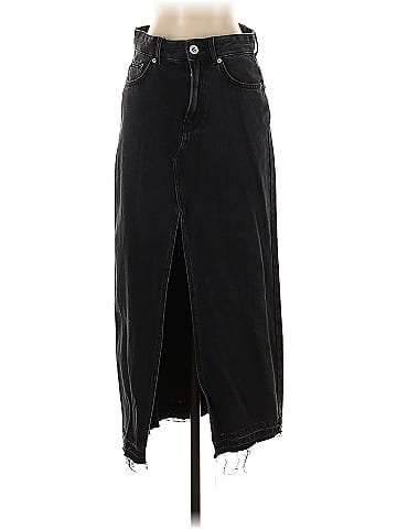 Pull&Bear Denim Skirt (view 1)