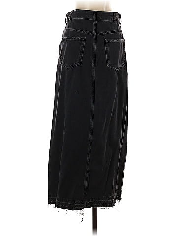Pull&Bear Denim Skirt (view 2)