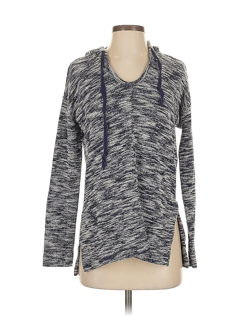 Pre-owned Ann Taylor Loft Pullover Sweater In Gray