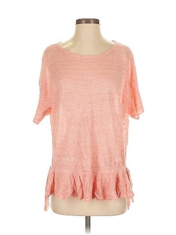 White + Warren Short Sleeve Top (view 1)