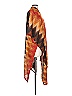 IMAN Chevron-herringbone Brown Poncho Size L - photo 4