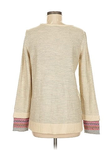 Hem & Thread Pullover Sweater (view 2)