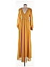 Baltic Born 100% Polyester Yellow Orange Casual Dress Size L - photo 1