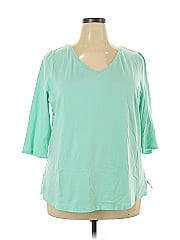 Belle By Kim Gravel 3/4 Sleeve T Shirt
