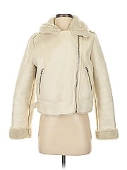 Stradivarius Faux Fur Jacket