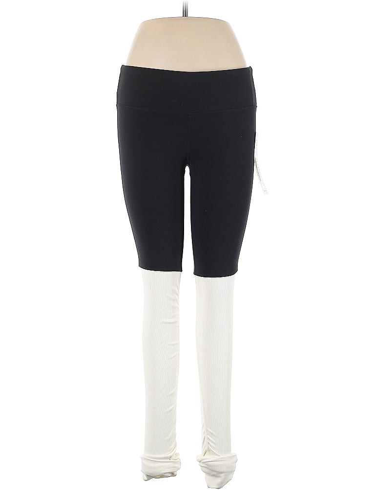 Alo Yoga Color Block Black Active Pants Size M - photo 1