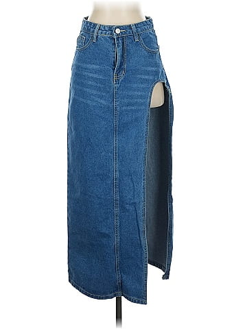Lula b Denim Skirt (view 1)