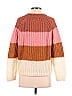 Los Angeles Atelier & Other Stories Color Block Brown Wool Pullover Sweater Size XS - photo 2