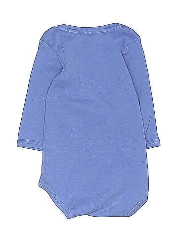 Petit Bateau Long Sleeve Onesie (view 2)