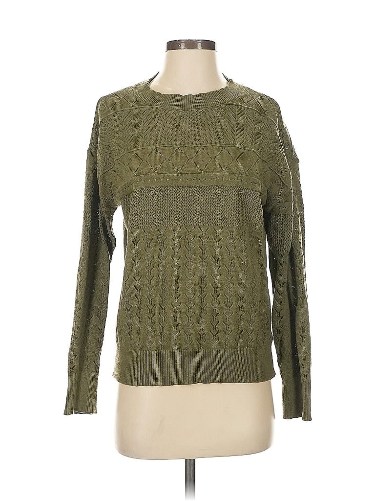Pre-owned Unbranded Pullover Sweater In Green