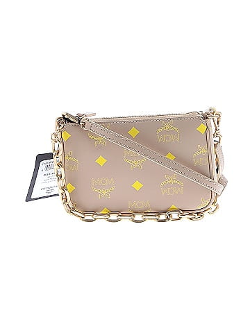 MCM Leather Color Splash Mini Crossbody Satchel (view 1)