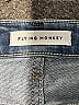 Flying Monkey Hearts Blue Jeans Size 26 waist - photo 4