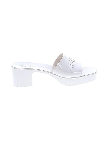 Gucci Rubber Platform Sandals (view 1)