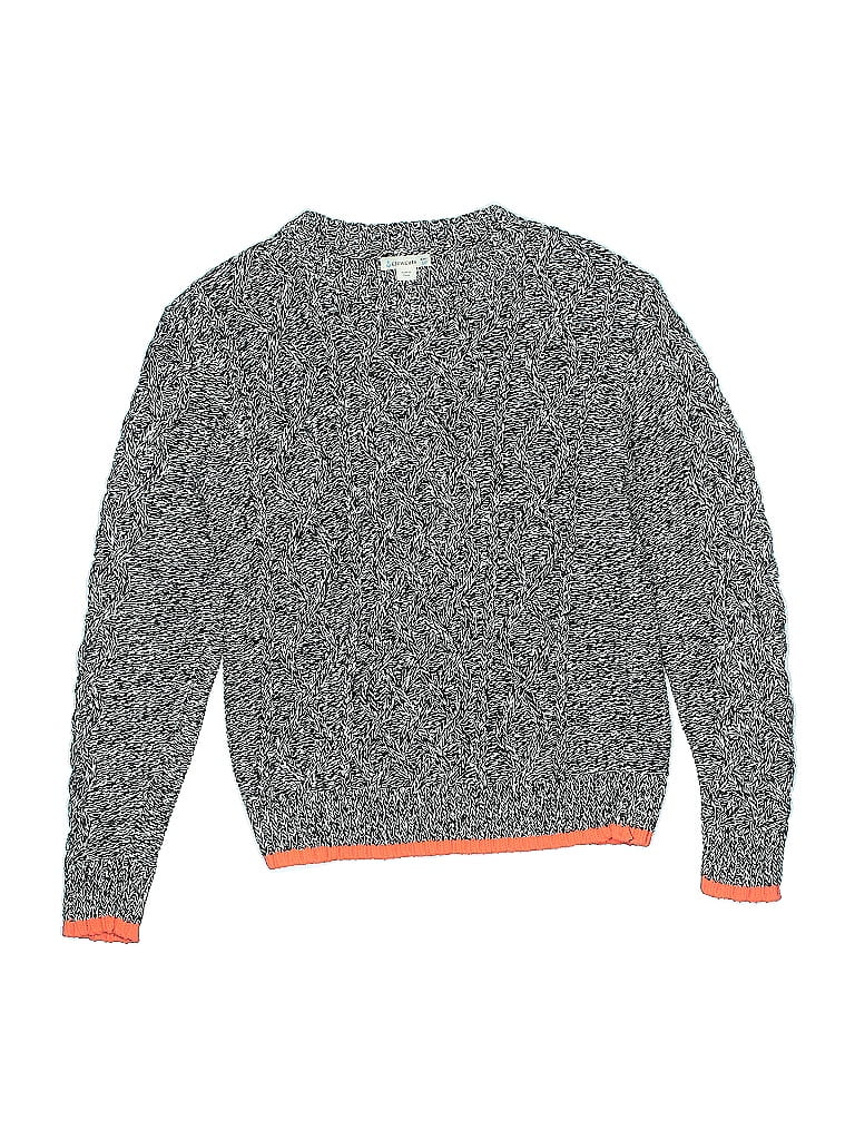 Crewcuts Outlet 100% Cotton Tweed Gray Pullover Sweater Size 10 - photo 1