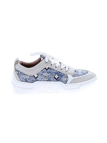 MCM Monogram Skyward Platform Sneakers (view 1)