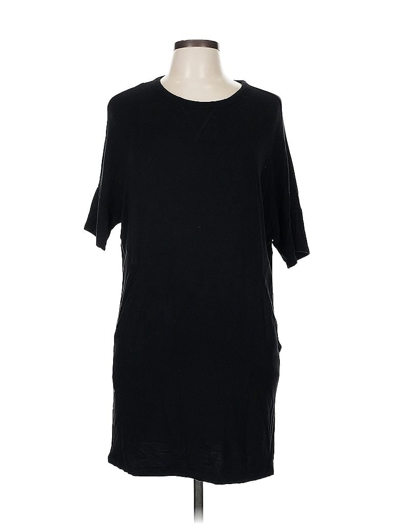 Pre-owned Lou & Grey Casual Dress In Black