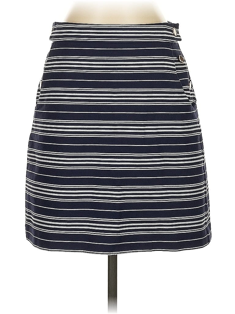 Pre-owned Ann Taylor Loft Casual Skirt In Blue