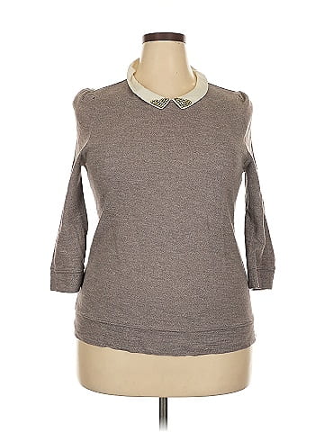 Ann Taylor LOFT 3/4 Sleeve Top (view 1)