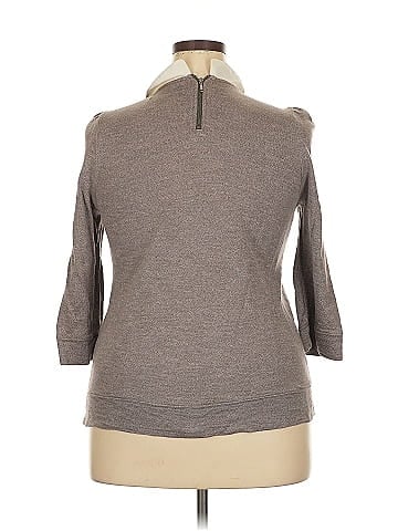 Ann Taylor LOFT 3/4 Sleeve Top (view 2)